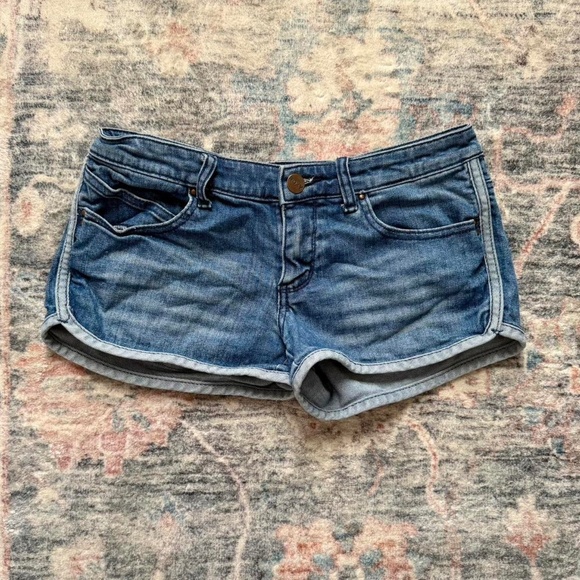 Vintage Roxy Low Rise Denim Shorts - Picture 1 of 3